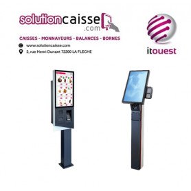 Borne de commande caisse enregistreuse pour restaurant et fast-food