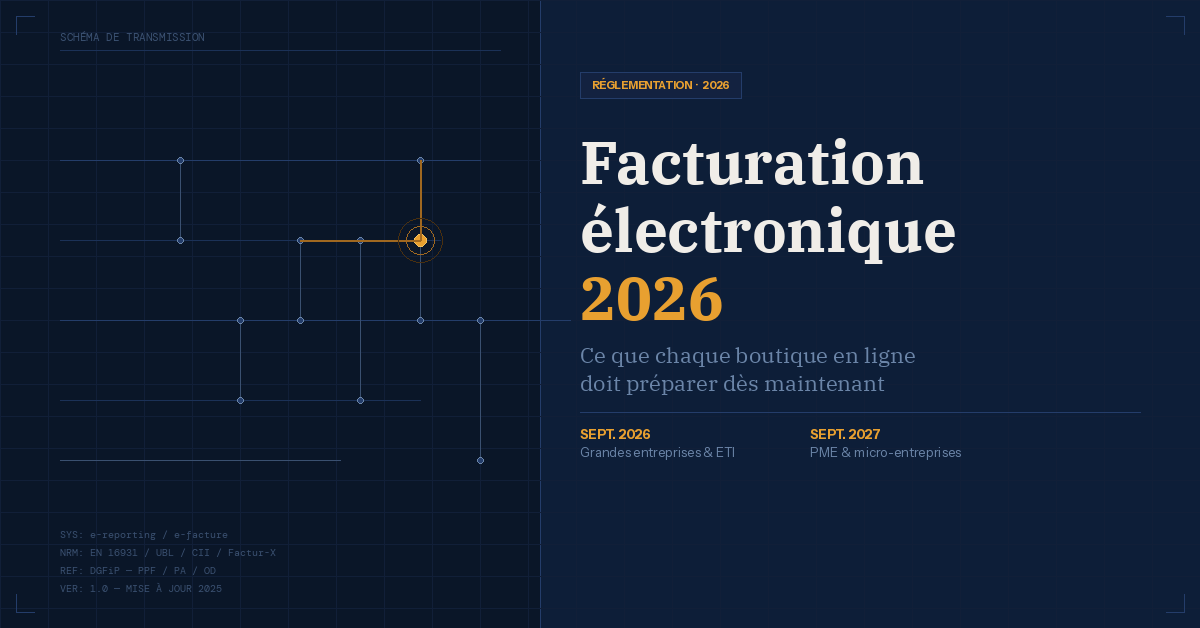 LA REFORME DE LA FACTURATION ELECTRONIQUE
